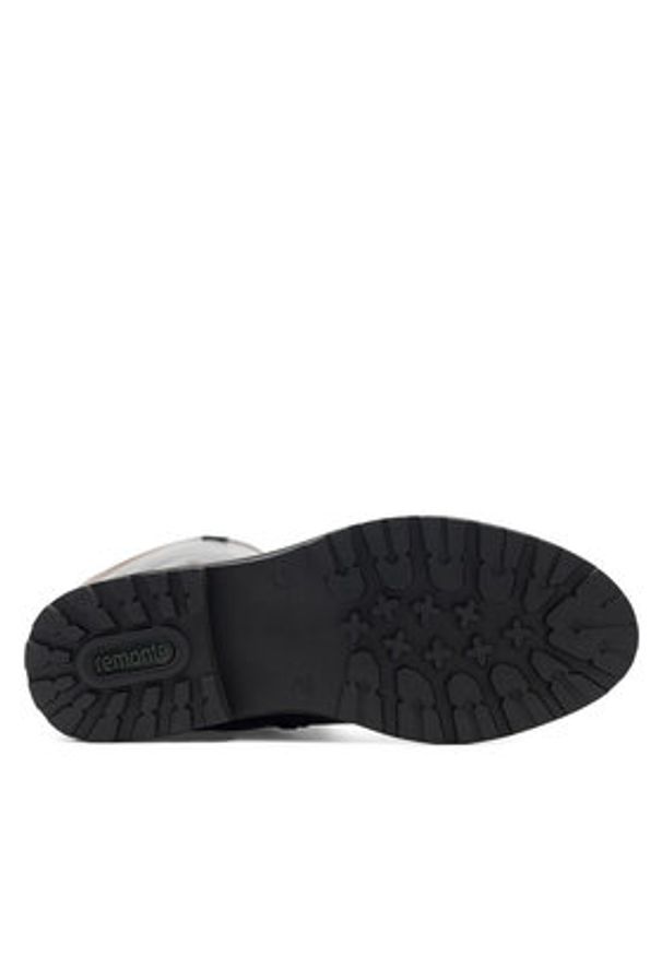Remonte Oficerki R6581-02 Czarny. Kolor: czarny. Materiał: skóra