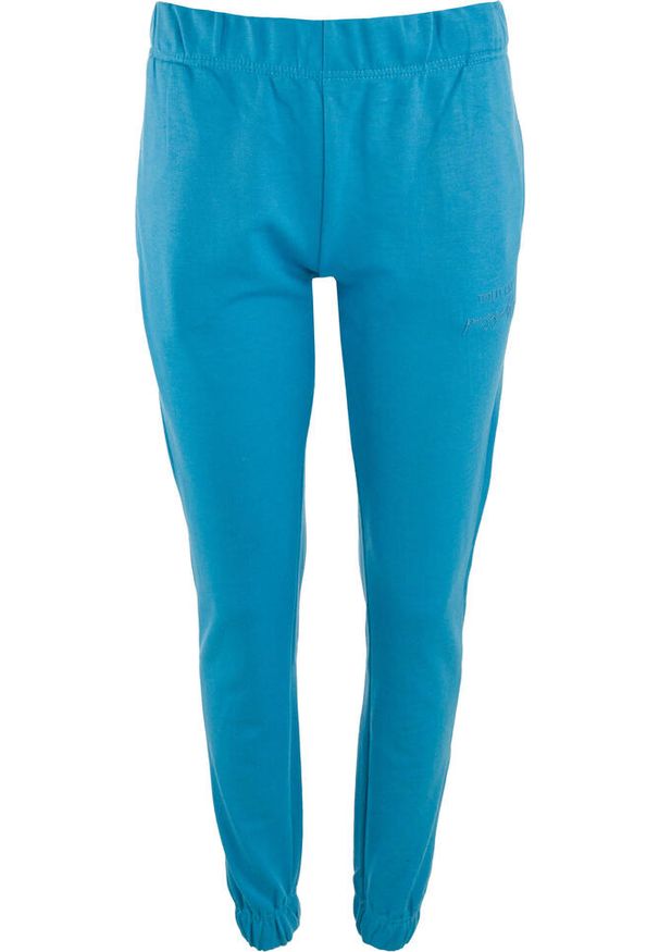 ALPINE PRO - Pantalony Treningowe Diama 2XL dla Kobiet - Komfort i Styl. Kolor: niebieski. Materiał: poliester, bawełna. Sport: fitness