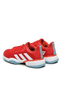 Adidas - adidas Buty Barricade Tennis Shoes HP9696 Czerwony. Kolor: czerwony. Materiał: materiał #4