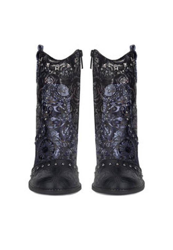 Mustang Botki 1335-505 Czarny. Kolor: czarny. Materiał: materiał