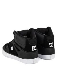 DC Shoes Sneakersy PURE HIGH-TOP WC ADYS400043-BLW Czarny. Kolor: czarny. Materiał: skóra