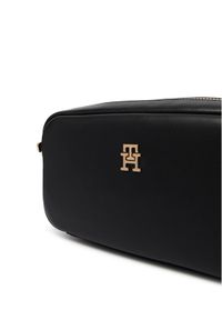 TOMMY HILFIGER - Tommy Hilfiger Torebka Th Essential Camera Bag AW0AW18370 Czarny. Kolor: czarny. Materiał: skórzane #1