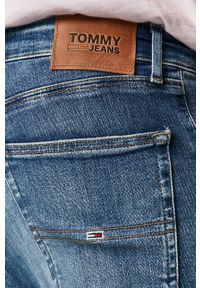 Tommy Jeans - Jeansy Scanton. Kolor: niebieski. Materiał: bawełna, poliester, denim, elastan #3