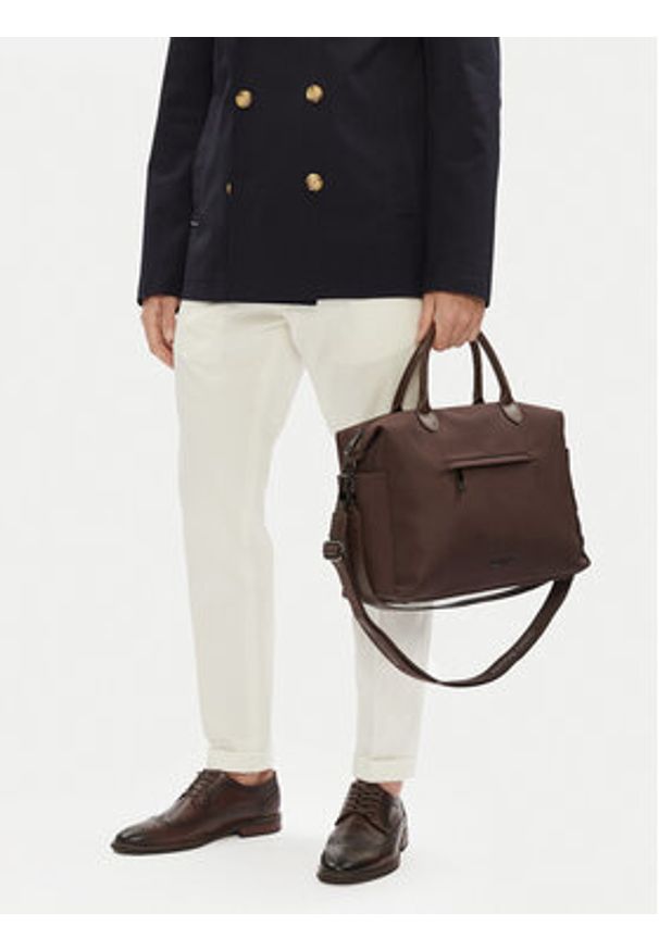 Gino Rossi Torba na laptopa 05A11196-1 Brązowy. Kolor: brązowy. Materiał: materiał