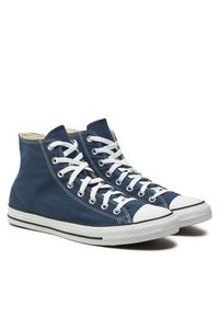 Converse Trampki All Star Hi M9622 Granatowy. Kolor: niebieski. Materiał: materiał #7