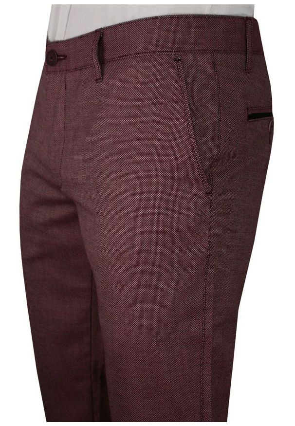 Czerwone spodnie Rigon na co dzień, eleganckie
