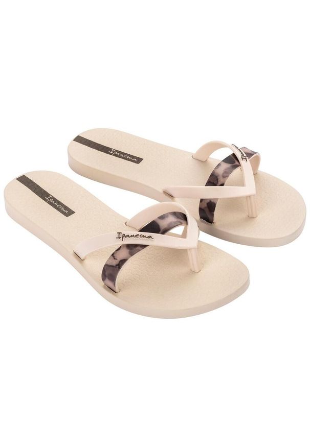 Japonki damskie Ipanema Kirei Chic. Kolor: beżowy