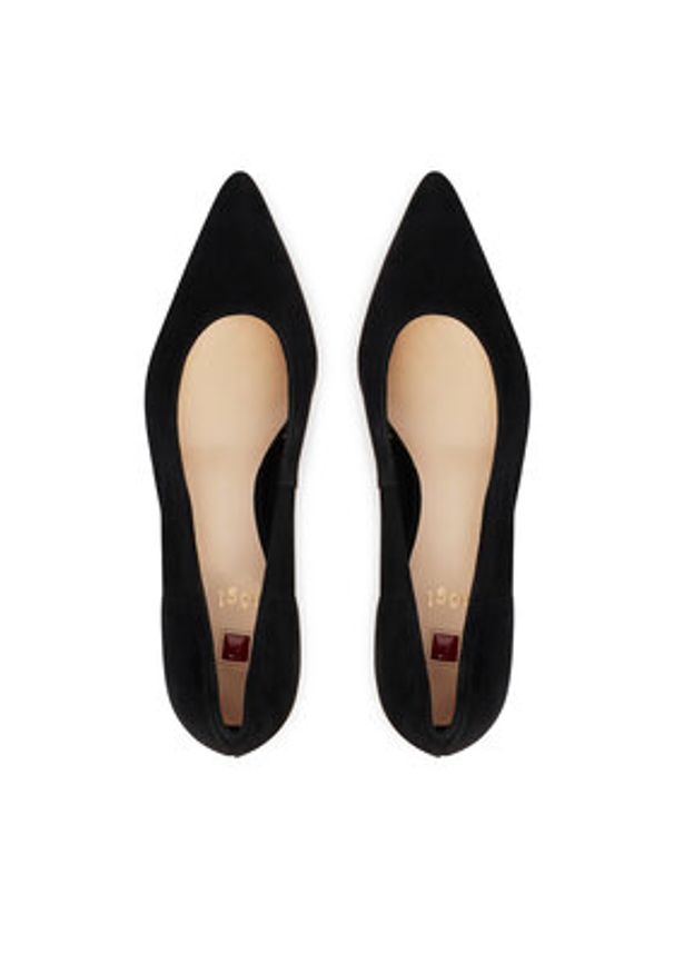 HÖGL Czółenka 1-104502 Czarny. Kolor: czarny. Materiał: skóra, zamsz