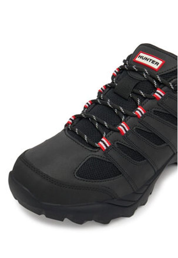 Hunter Trekkingi H2-01-SUN Czarny. Kolor: czarny. Materiał: syntetyk, materiał. Sport: turystyka piesza