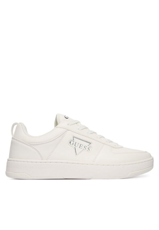 Guess Sneakersy FMFVEN ELE12 Biały. Kolor: biały. Materiał: skóra