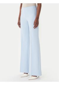 Rinascimento Spodnie palazzo CFC0127878003 Błękitny Wide Leg. Kolor: niebieski. Materiał: syntetyk #1