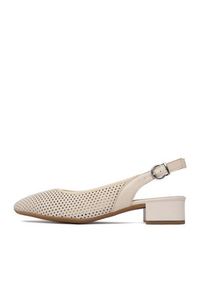 Rieker Czółenka CEO-43458-60 Beżowy jasny. Kolor: beżowy. Materiał: skóra #2