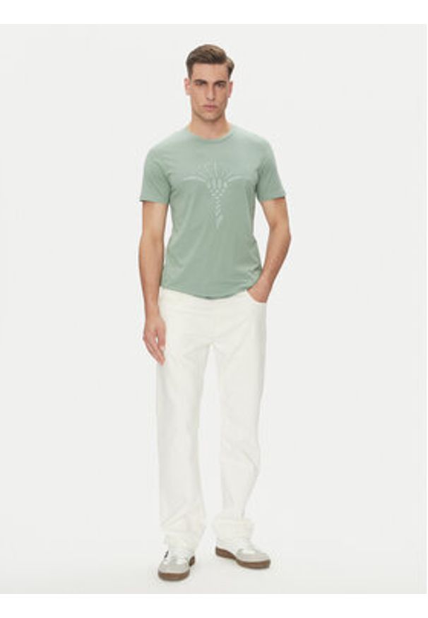 JOOP! T-Shirt 17 JJ-01Alerio-3 30042432 Zielony Modern Fit. Kolor: zielony. Materiał: bawełna