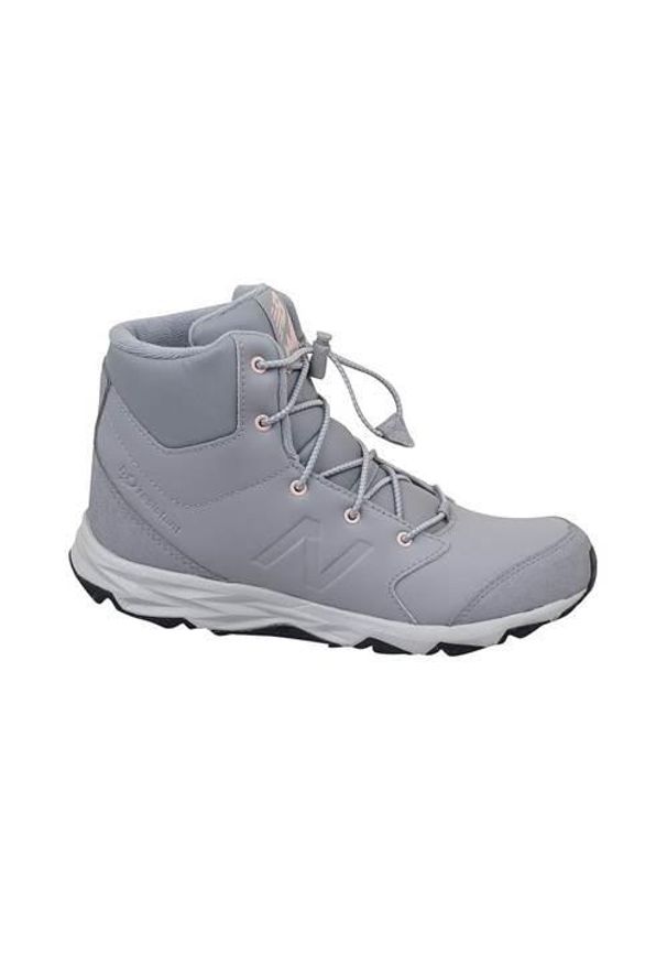 Buty trekkingowe dla dzieci New Balance 800. Wysokość cholewki: za kostkę. Zapięcie: sznurówki. Kolor: wielokolorowy, szary. Materiał: materiał, syntetyk. Szerokość cholewki: normalna