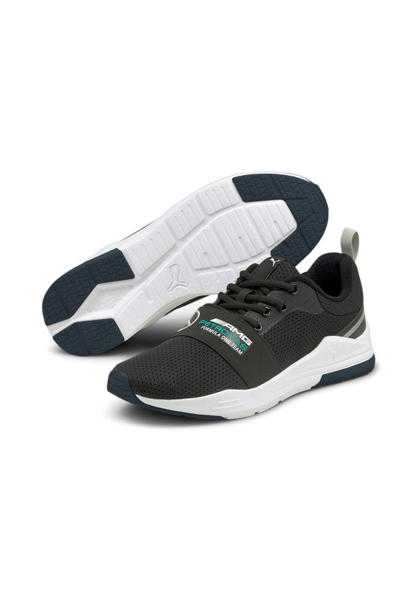Buty do chodzenia męskie Puma MSPF1 WIRED RUN. Kolor: czarny. Sport: bieganie, turystyka piesza