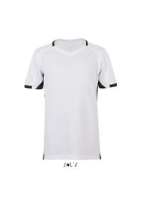 SOL'S - Koszulka dziecięca Sol's Classico. Kolor: wielokolorowy, biały, czarny. Sport: piłka nożna #1