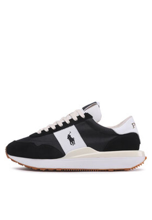 Polo Ralph Lauren Sneakersy Train 89 809878008001 Czarny. Kolor: czarny. Materiał: materiał