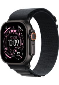 APPLE - Smartwatch Apple Watch Ultra 3 GPS + Cellular 49mm Black Titanium / Alpine Loop L Czarny (MF0X4ET/A). Rodzaj zegarka: smartwatch. Kolor: czarny