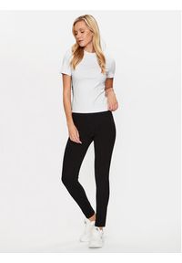 Calvin Klein Jeans T-Shirt J20J221414 Biały Slim Fit. Kolor: biały. Materiał: syntetyk #5