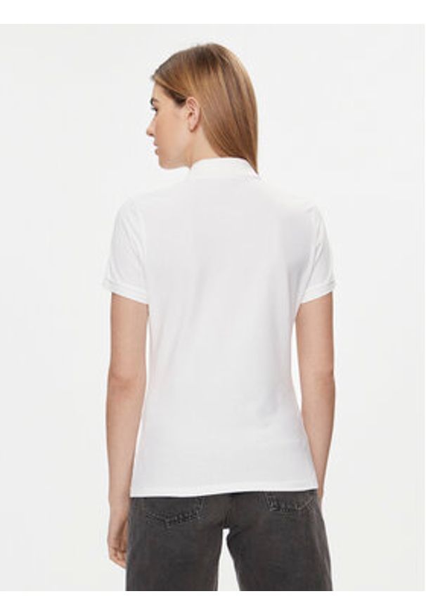 Levi's® Polo 52599-0000 Biały Slim Fit. Typ kołnierza: polo. Kolor: biały. Materiał: bawełna