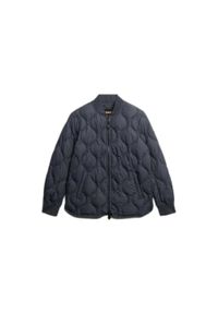 Damska kurtka puchowa Superdry. Kolor: czarny, wielokolorowy, brązowy. Materiał: puch #1