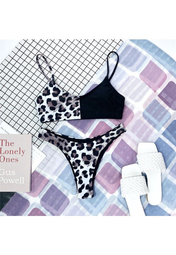 Intica - Strój kąpielowy dwuczęściowy z wysokiej jakości materiałów na plażę i basen Everarda. Materiał: materiał