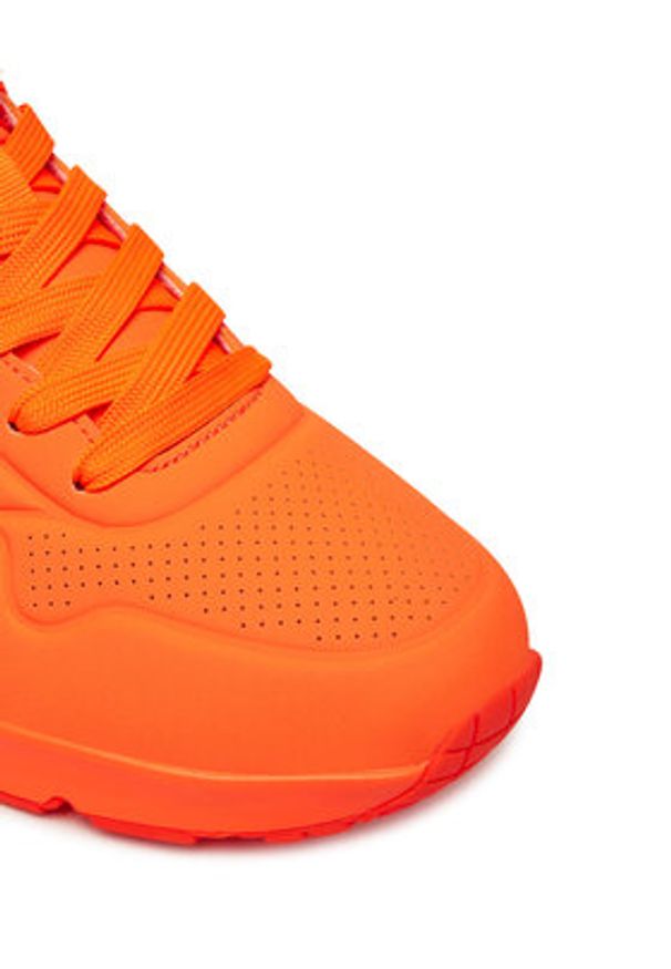 skechers - Skechers Sneakersy Stand On Air 52458/ORG Pomarańczowy. Kolor: pomarańczowy. Materiał: skóra