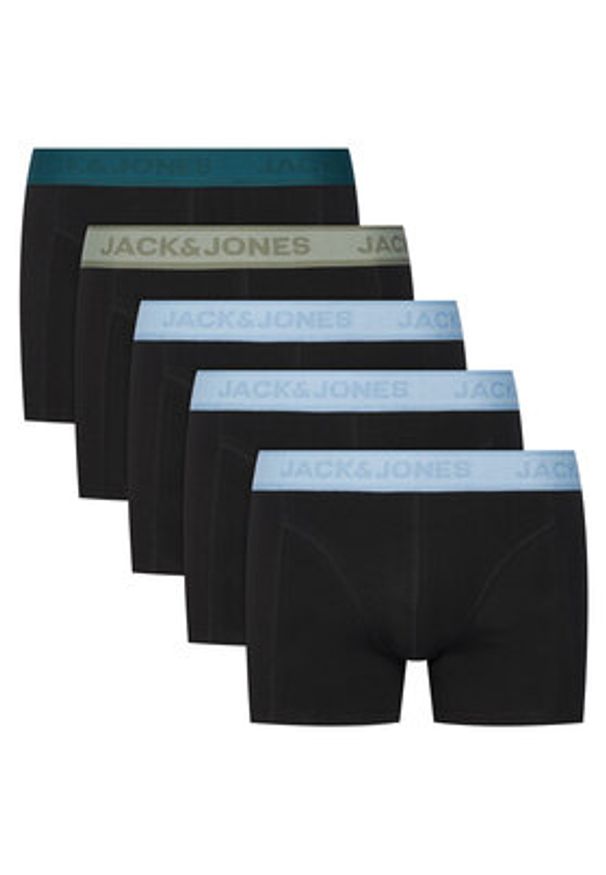 Jack & Jones Komplet bokserek Solid 12294699 Czarny. Kolor: czarny. Materiał: bawełna