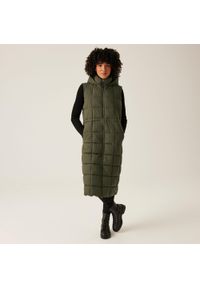 Regatta - Kamizelka turystyczna damska Leandra. Kolor: zielony. Sport: turystyka piesza #1