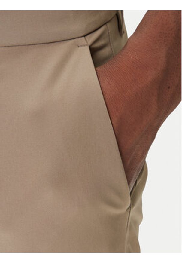 BOSS Spodnie materiałowe T_Commuter 50534303 Zielony Slim Fit. Kolor: zielony. Materiał: syntetyk