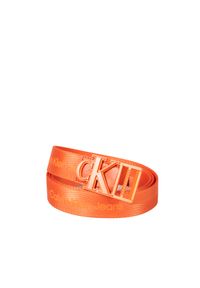 Calvin Klein Jeans Pasek | K50K510475 SCB | Mężczyzna | Pomarańczowy. Kolor: pomarańczowy. Materiał: poliester. Styl: casual, elegancki