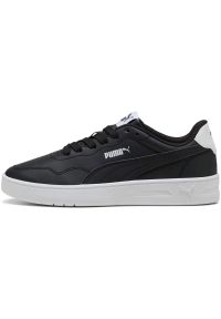 Buty sportowe damskie Puma Court Lally. Kolor: czarny. Materiał: materiał, syntetyk #1