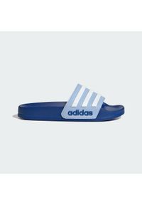 Adidas - Klapki Adilette Shower. Kolor: wielokolorowy, biały, niebieski #2