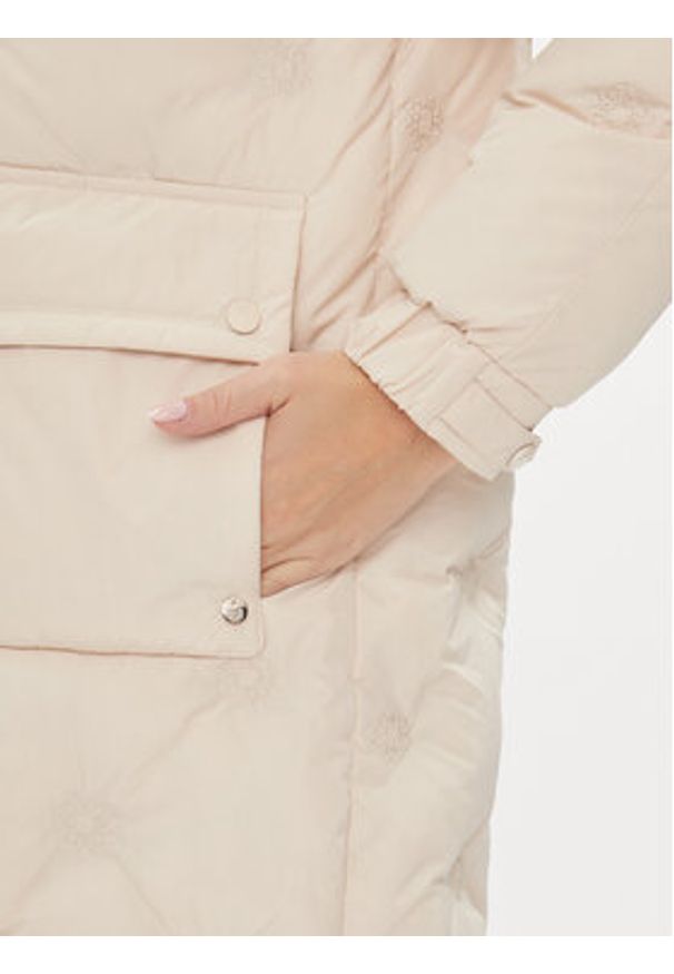 Rinascimento Kurtka zimowa CFC0113536003 Écru Regular Fit. Materiał: syntetyk. Sezon: zima