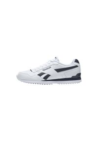 Buty do chodzenia męskie Reebok Royal Glide. Zapięcie: sznurówki. Kolor: wielokolorowy, biały, niebieski. Materiał: materiał, syntetyk, tkanina. Szerokość cholewki: normalna. Model: Reebok Royal. Sport: turystyka piesza