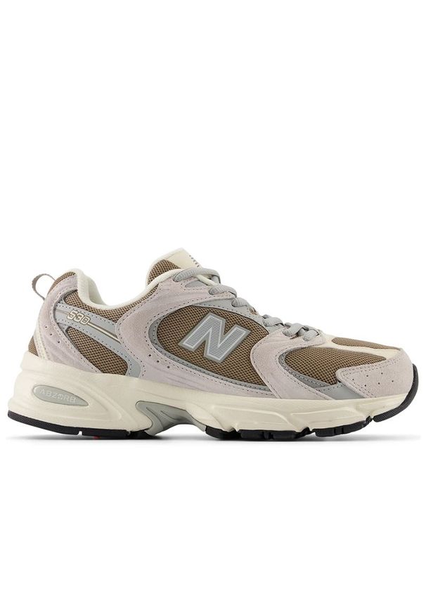 Buty New Balance MR530CN - brązowe. Kolor: brązowy. Materiał: skóra, syntetyk, zamsz, materiał. Szerokość cholewki: normalna. Sezon: lato