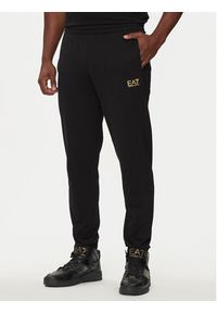 EA7 Emporio Armani Dres 8NPV64 PJVRZ 0208 Czarny Regular Fit. Kolor: czarny. Materiał: bawełna #3