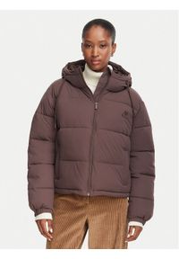 Kappa Kurtka zimowa Madelyn 332I8LW Brązowy Comfort Fit. Kolor: brązowy. Materiał: syntetyk. Sezon: zima #1