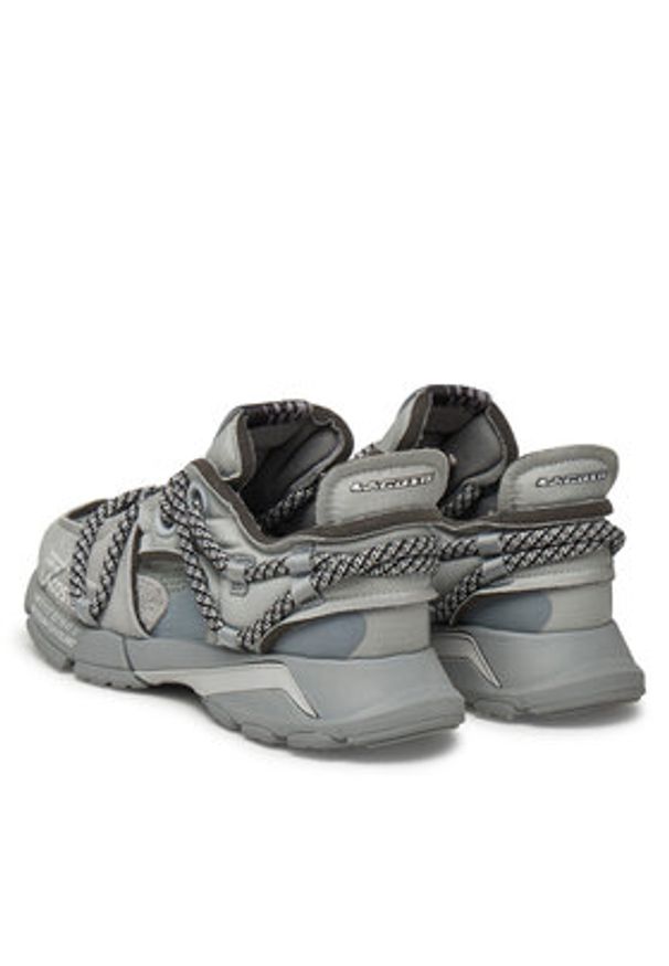 Lacoste Sneakersy 7-49SMA0012 Szary. Kolor: szary. Materiał: skóra