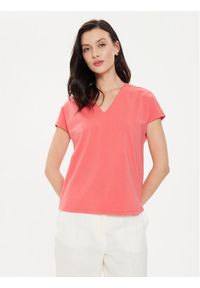 Tatuum T-Shirt Nesti T2407.052 Koralowy Regular Fit. Kolor: pomarańczowy. Materiał: bawełna #1