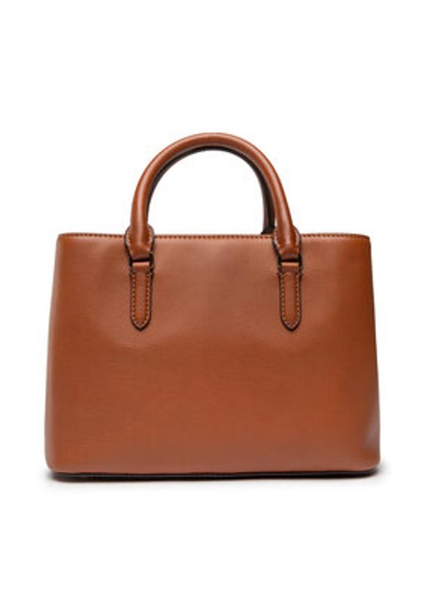 Lauren Ralph Lauren Torebka Marcy 26 431876725005 Brązowy. Kolor: brązowy. Materiał: skórzane