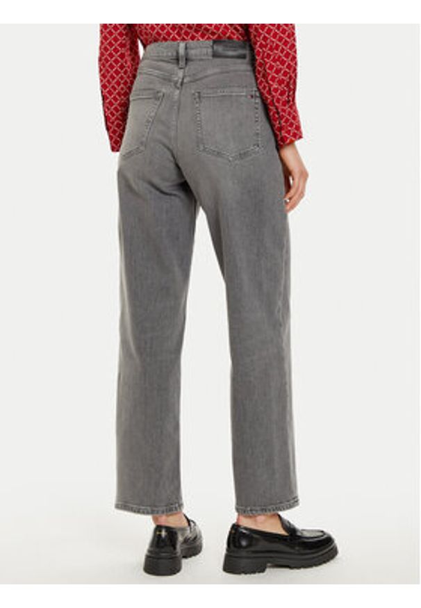 TOMMY HILFIGER - Tommy Hilfiger Jeansy WW0WW42795 Szary Straight Fit. Kolor: szary