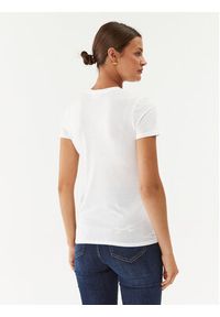 Elisabetta Franchi T-Shirt MA-013-36E2-V200 Biały Regular Fit. Kolor: biały #5