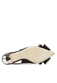 Pollini Sandały SA10077C1MTR0000 Czarny. Kolor: czarny. Materiał: materiał #5