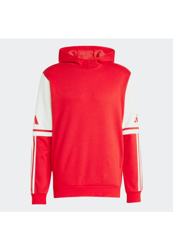 Adidas - Bluza męska adidas Squadra 25 Sweat Hoody. Kolor: czerwony, wielokolorowy, biały. Sport: piłka nożna