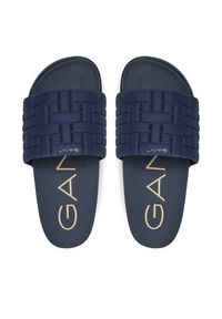 GANT - Gant Klapki 30507939 Granatowy. Kolor: niebieski. Materiał: materiał #2