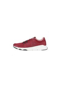 Buty do chodzenia damskie Reebok Trainflex 2. Zapięcie: sznurówki. Kolor: czerwony. Materiał: materiał, syntetyk, tkanina, guma. Szerokość cholewki: normalna. Sport: turystyka piesza