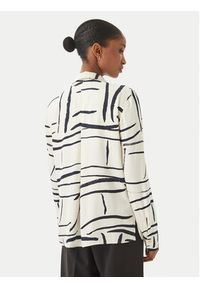 TOMMY HILFIGER - Tommy Hilfiger Koszula WW0WW49611 Beżowy jasny Regular Fit. Kolor: beżowy. Materiał: wiskoza #2