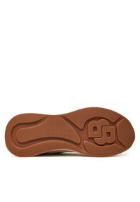 BOSS Sneakersy B Icon Runn Crcsd 50548354 Beżowy. Kolor: beżowy. Materiał: zamsz, skóra #5