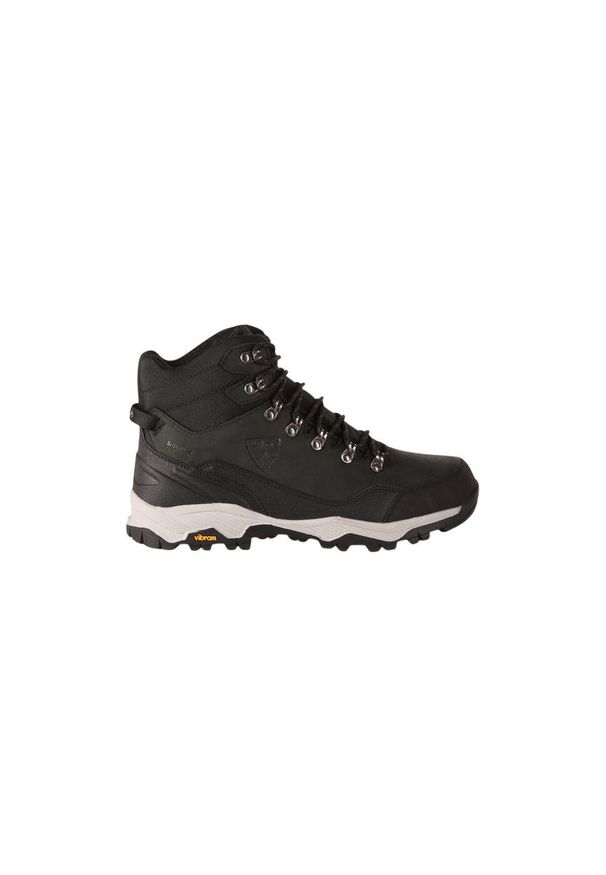 Buty trekkingowe Kilpi Tracker WP High. Kolor: czarny. Materiał: nylon. Styl: sportowy. Sport: turystyka piesza